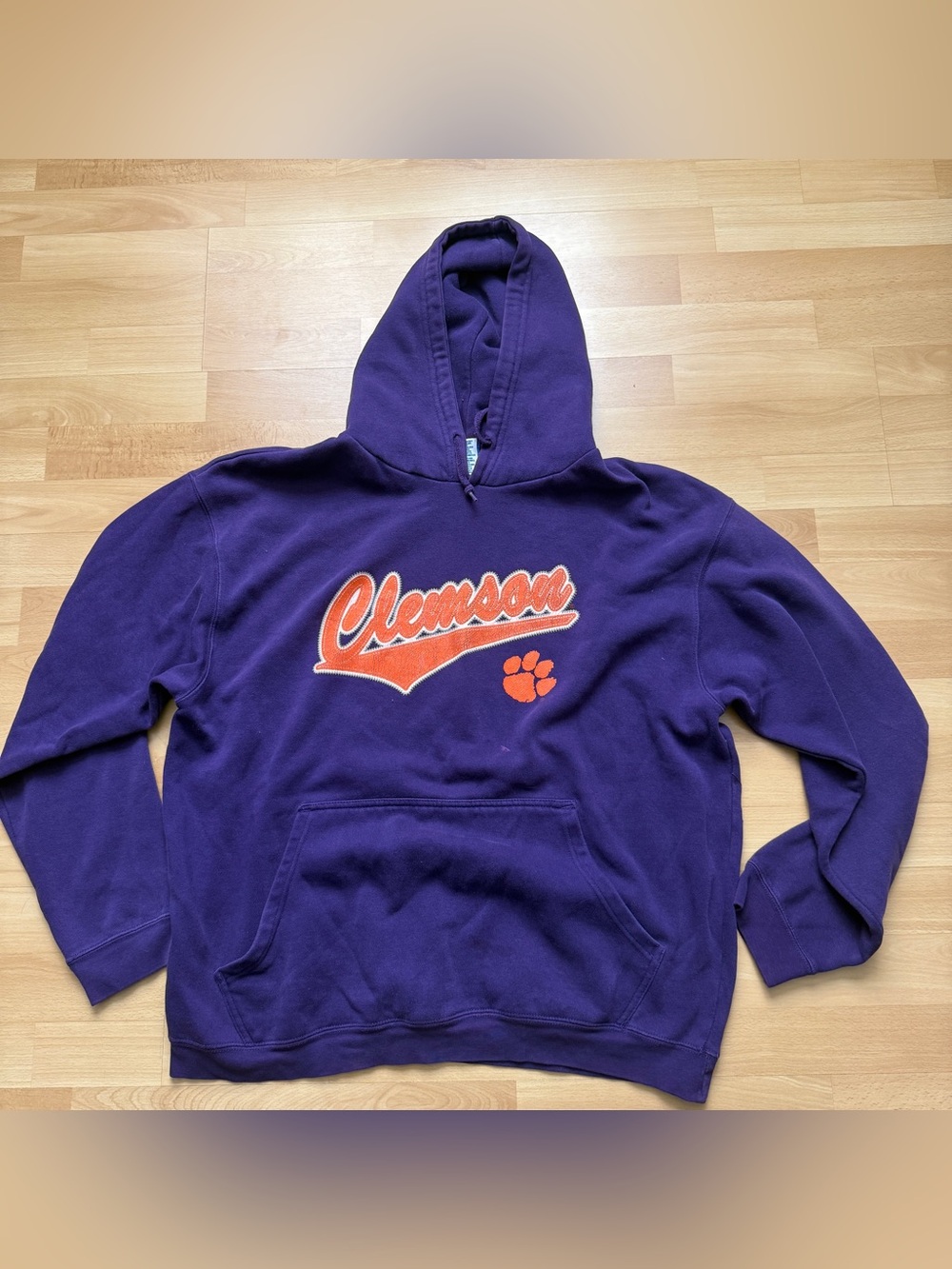 Vintage NCAA Clemson Hoodie Mens Size XL